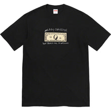 Load image into Gallery viewer, supreme spend it tee (blk)
