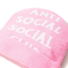 Load image into Gallery viewer, anti social social club jaccardo beanie (pink)