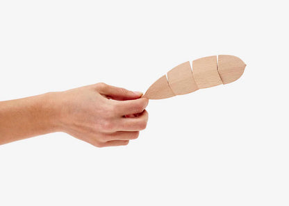 areaware good luck charm (feather)