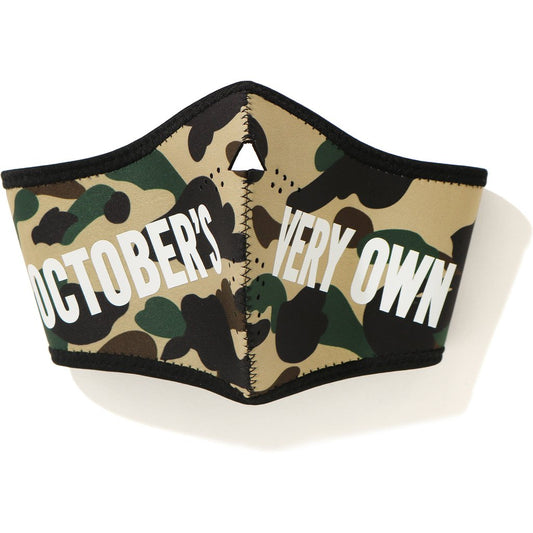 bape x OVO 1st camo mask (yellow)