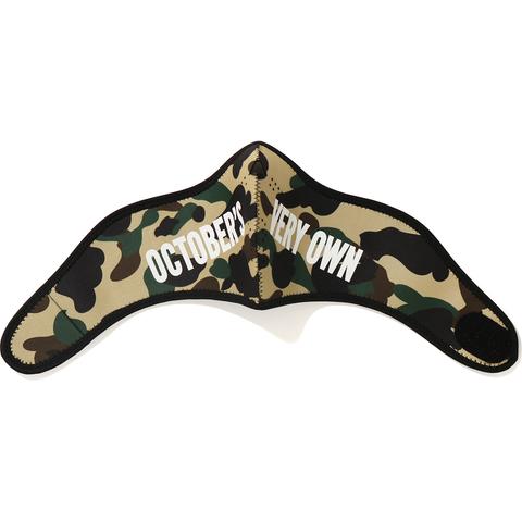 bape x OVO 1st camo mask (yellow)