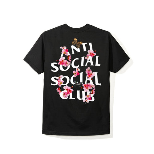anti social social club kkoch tee (blk)