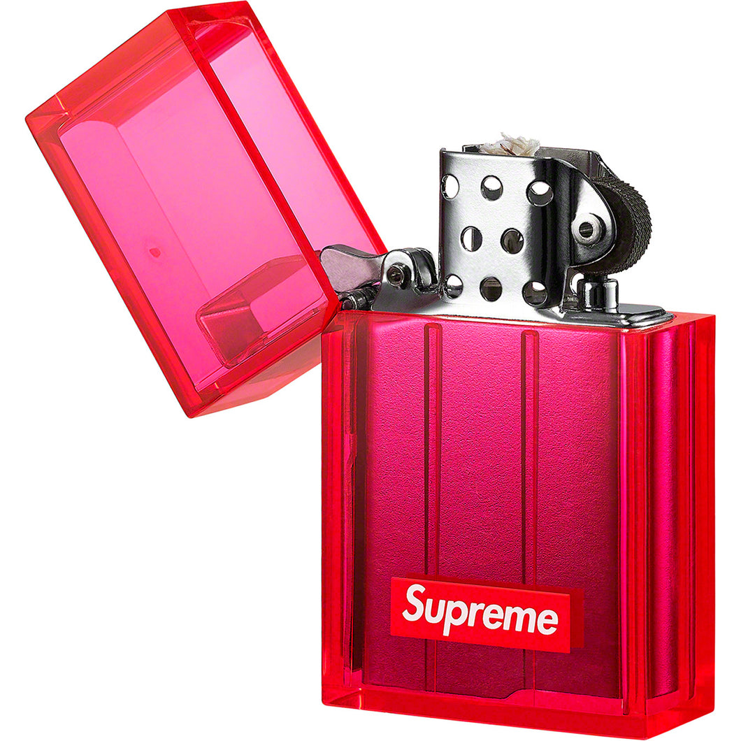 supreme x tsubota pearl hard edge lighter neon pink OSO a