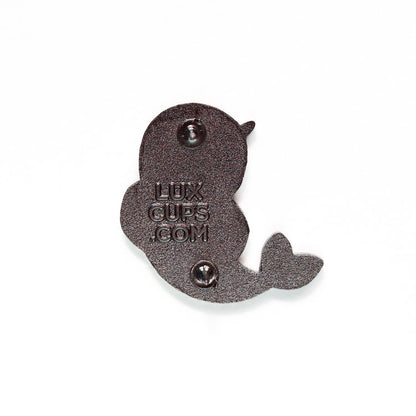 luxcups narwhal enamel pin