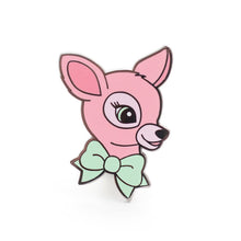 Load image into Gallery viewer, luxcups pink deer enamel pin