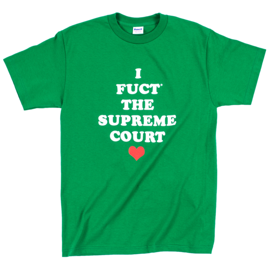 fuct supreme court tee (kelly green)