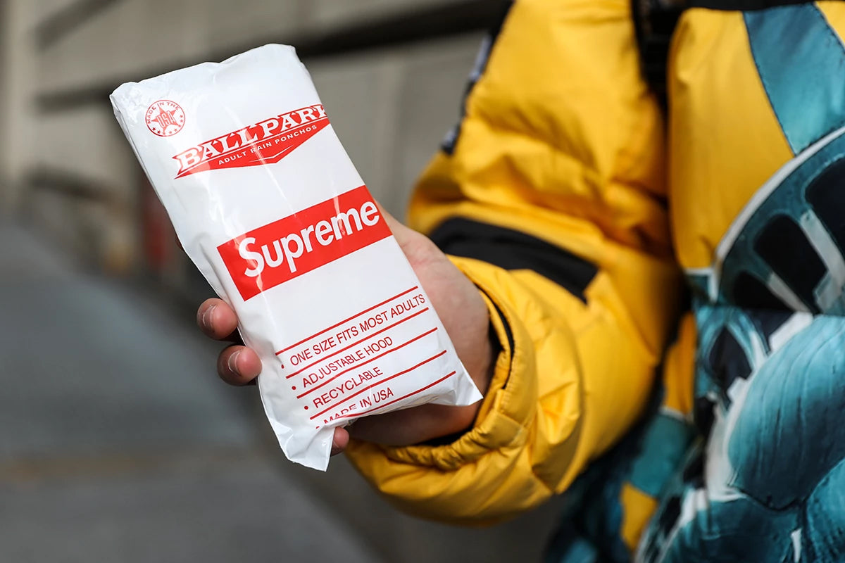 supreme ballpark poncho