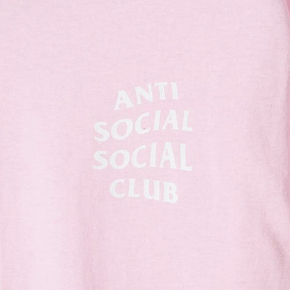 anti social social club kkoch tee (pink)