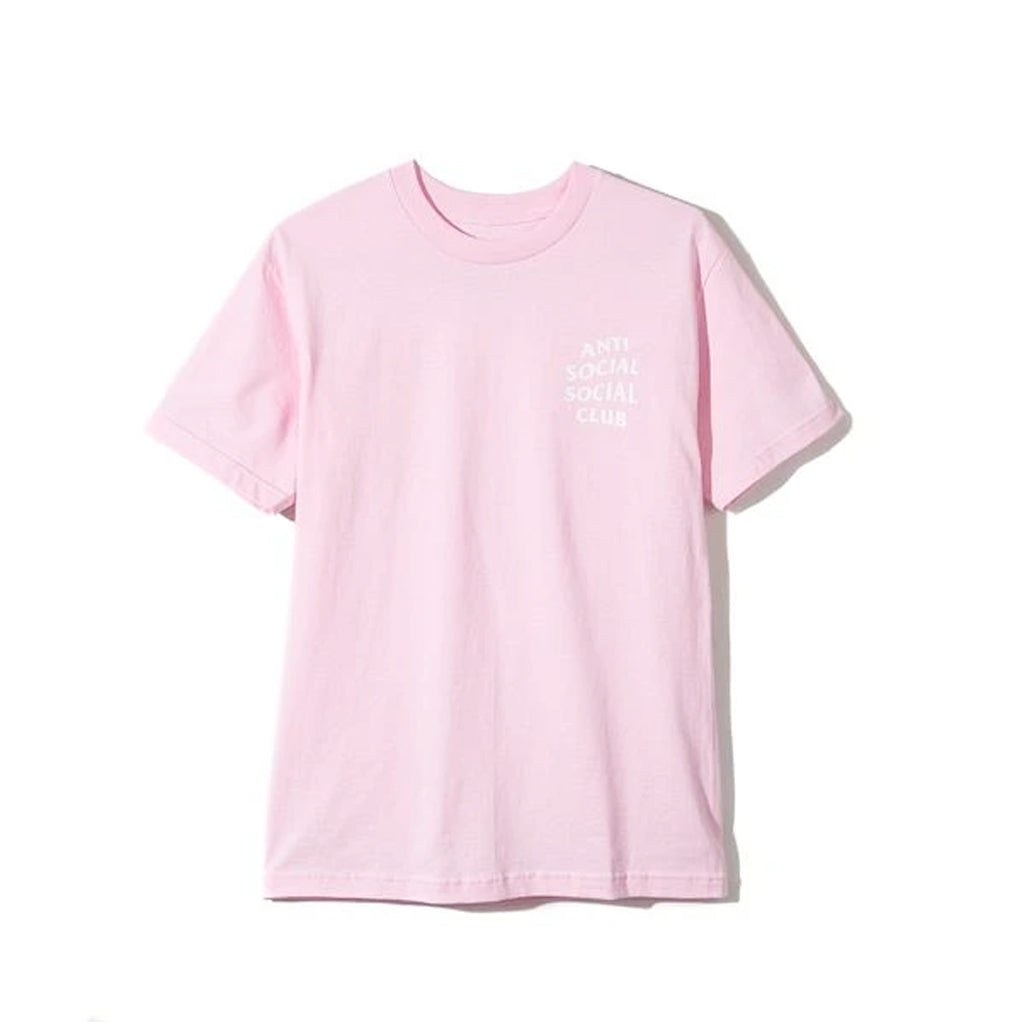 anti social social club kkoch tee (pink)