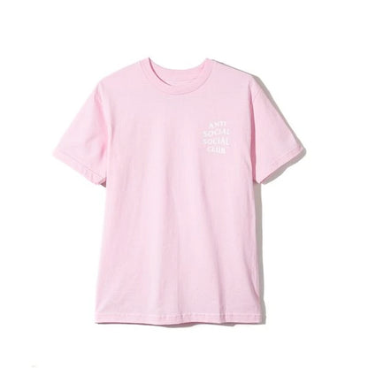 anti social social club kkoch tee (pink)