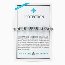 Load image into Gallery viewer, Protection Archangel Michael Bracelet (10 medals)
