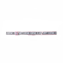 Load image into Gallery viewer, anti social social club safe + sound luggage straps (pink)