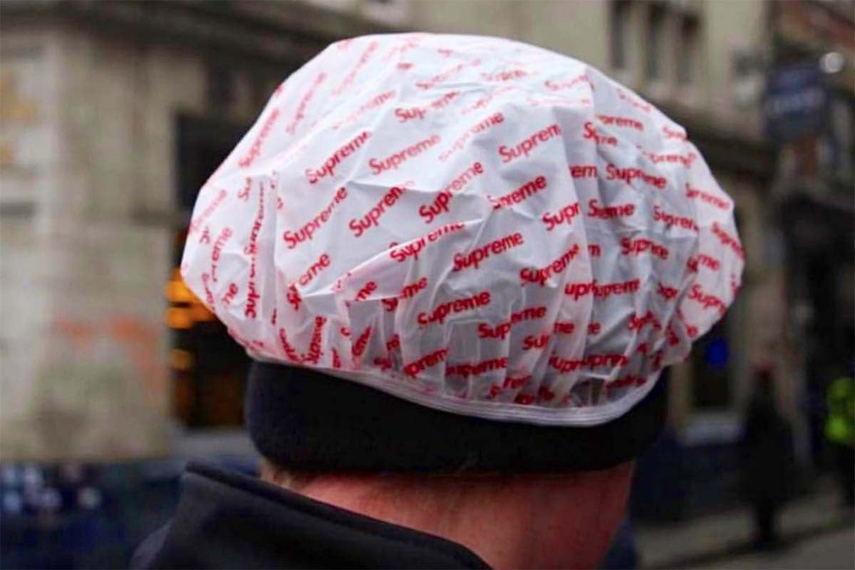 supreme shower cap